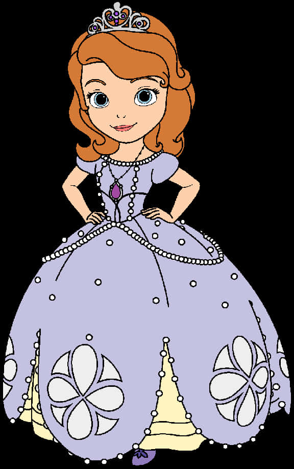 Princess Sofia Character Illustration