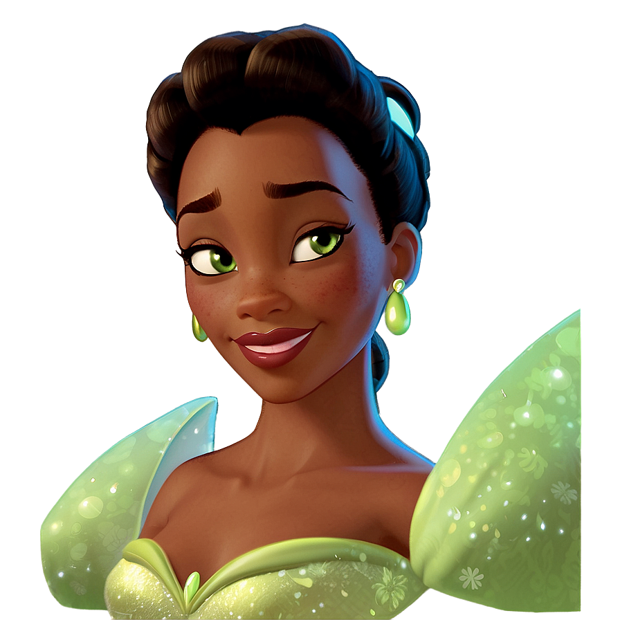 Princess Tiana Dreamy Png 1