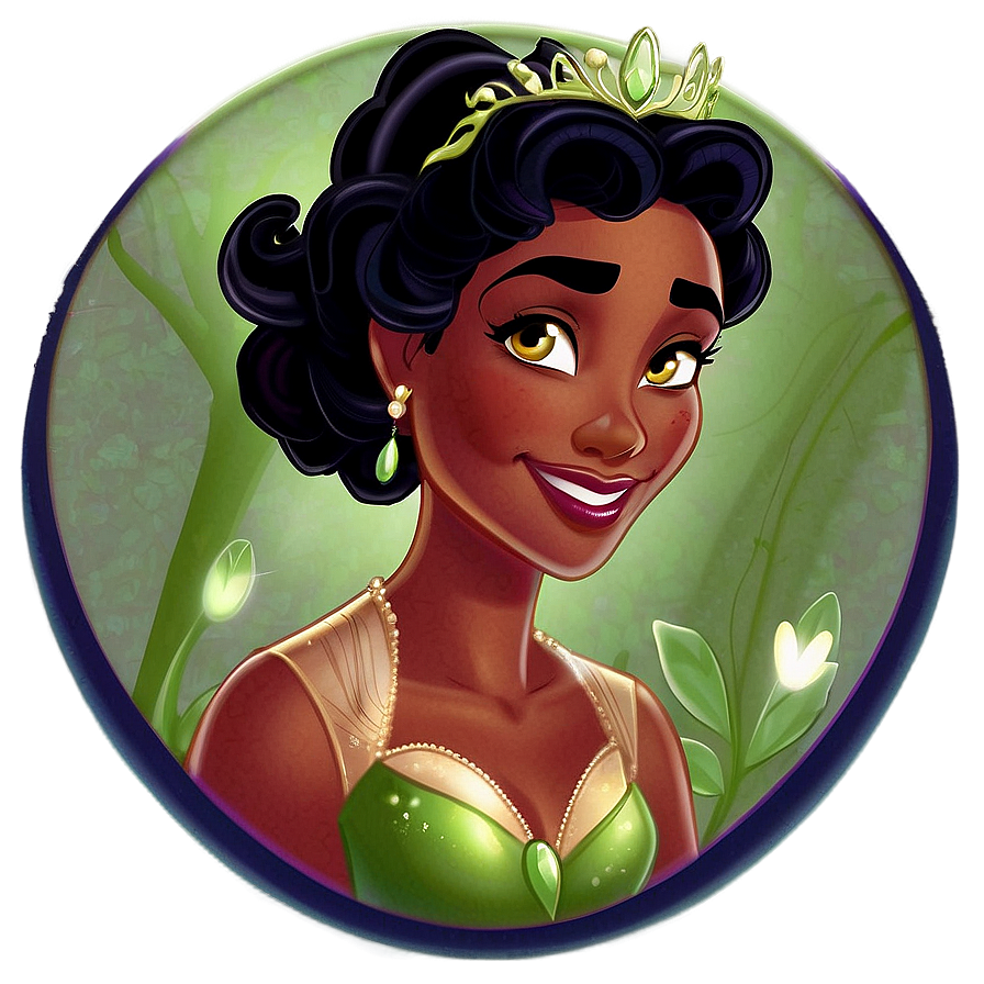 Princess Tiana Illustration Png Dtx28