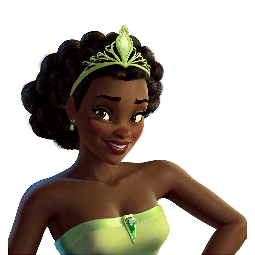 Princess Tiana In Nature Png 97