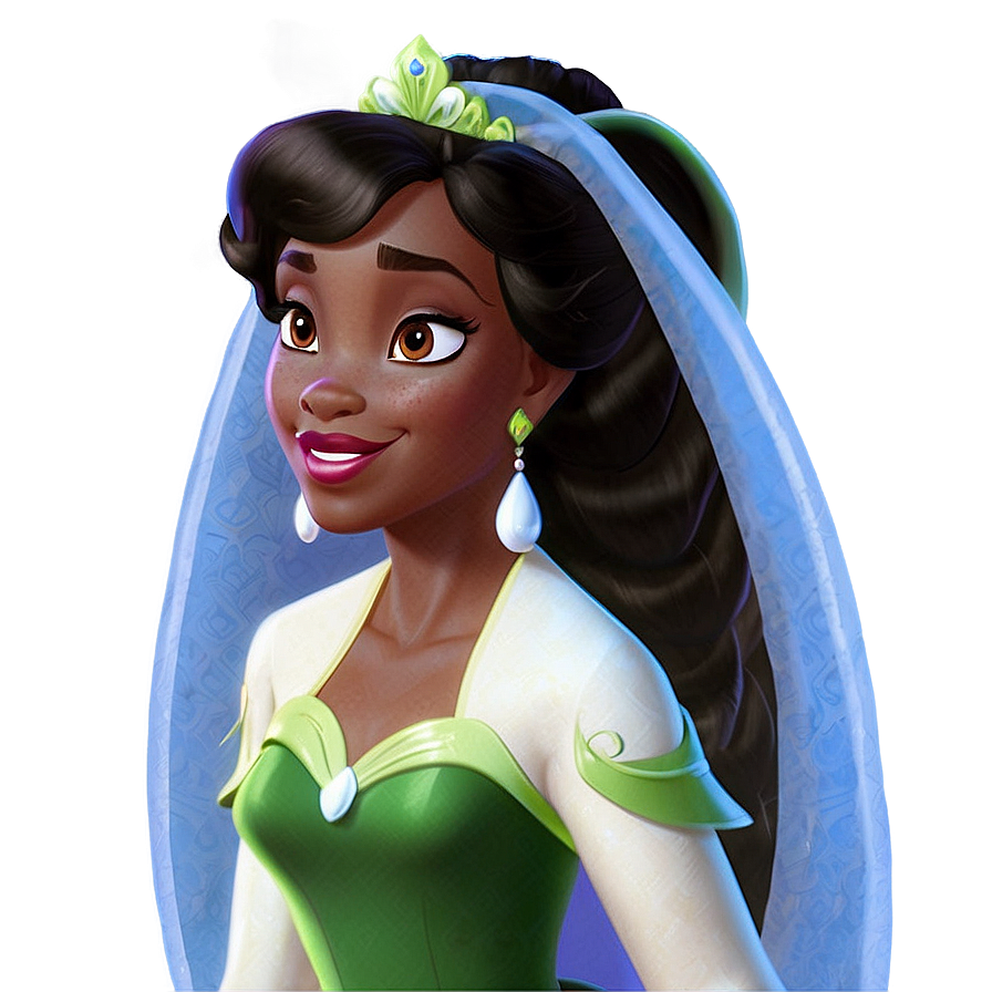 Princess Tiana In Nature Png Mge