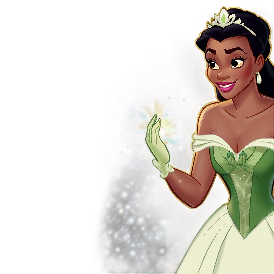 Princess Tiana Magical Png Srv80