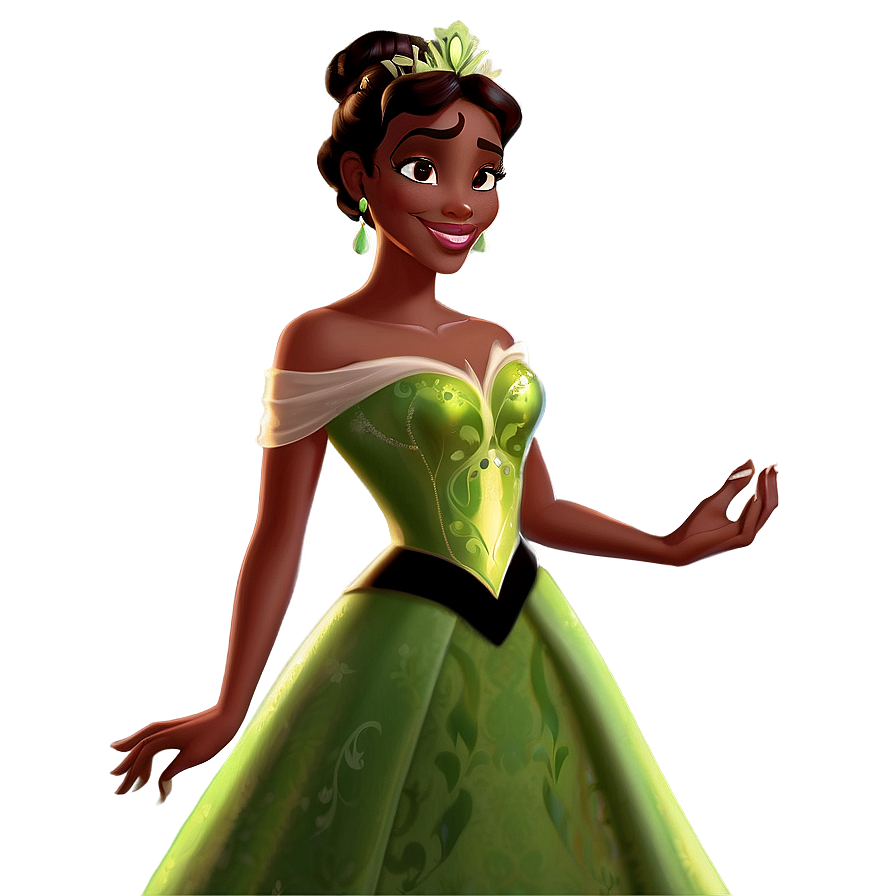 Princess Tiana Outfit Png 83