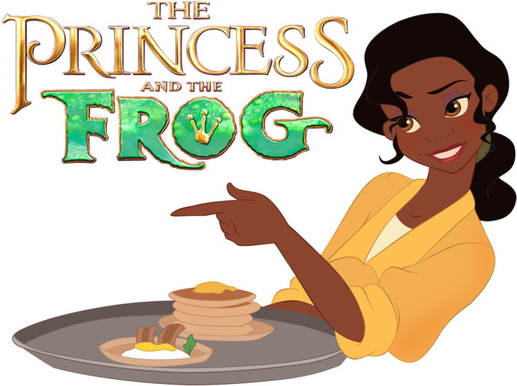 Princess Tiana Serving Food