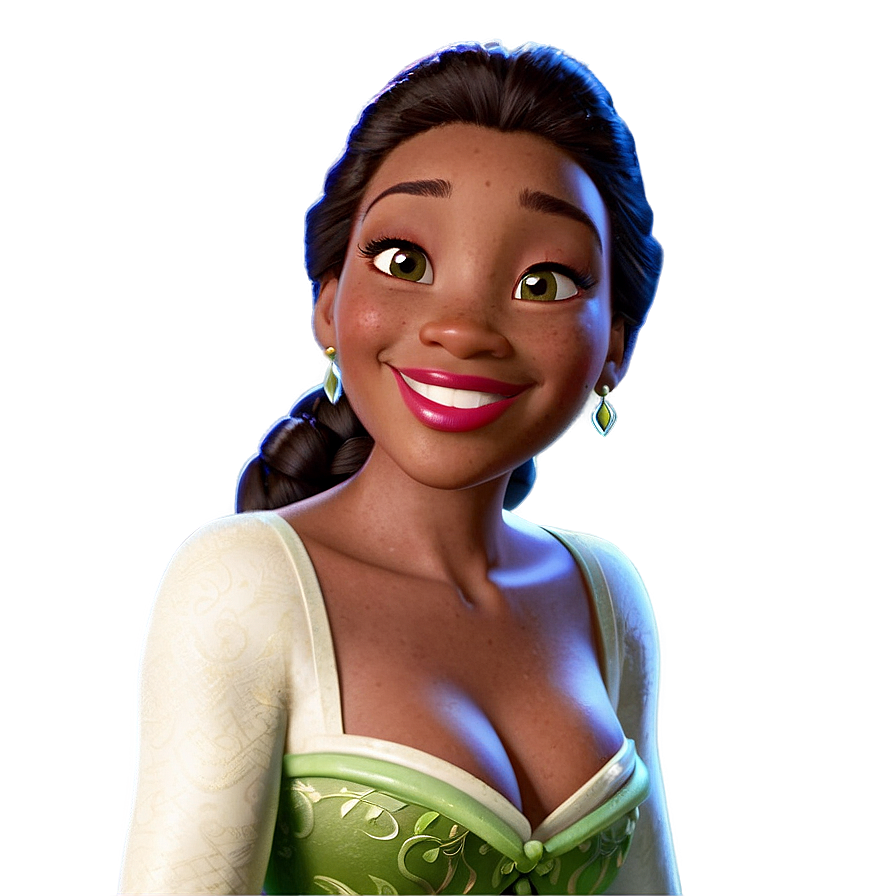 Princess Tiana Smile Png 22