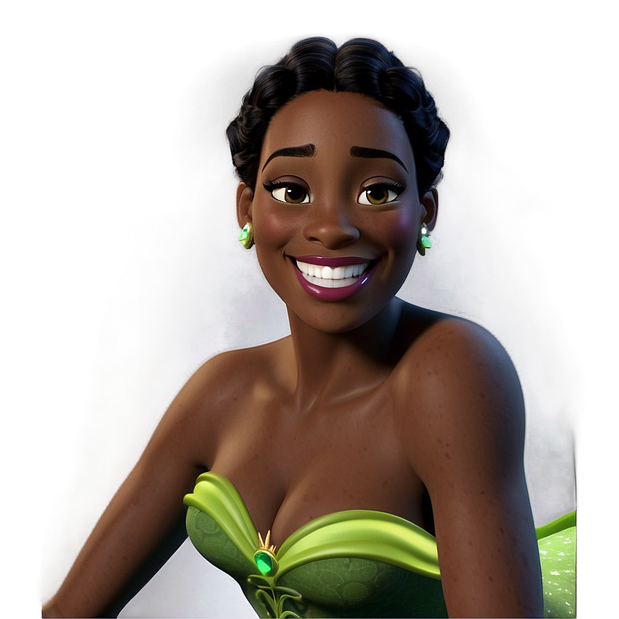 Princess Tiana Smile Png Tab20