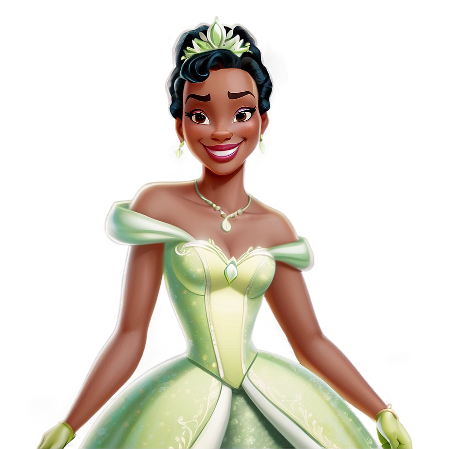 Princess Tiana Smile Png Tqv12