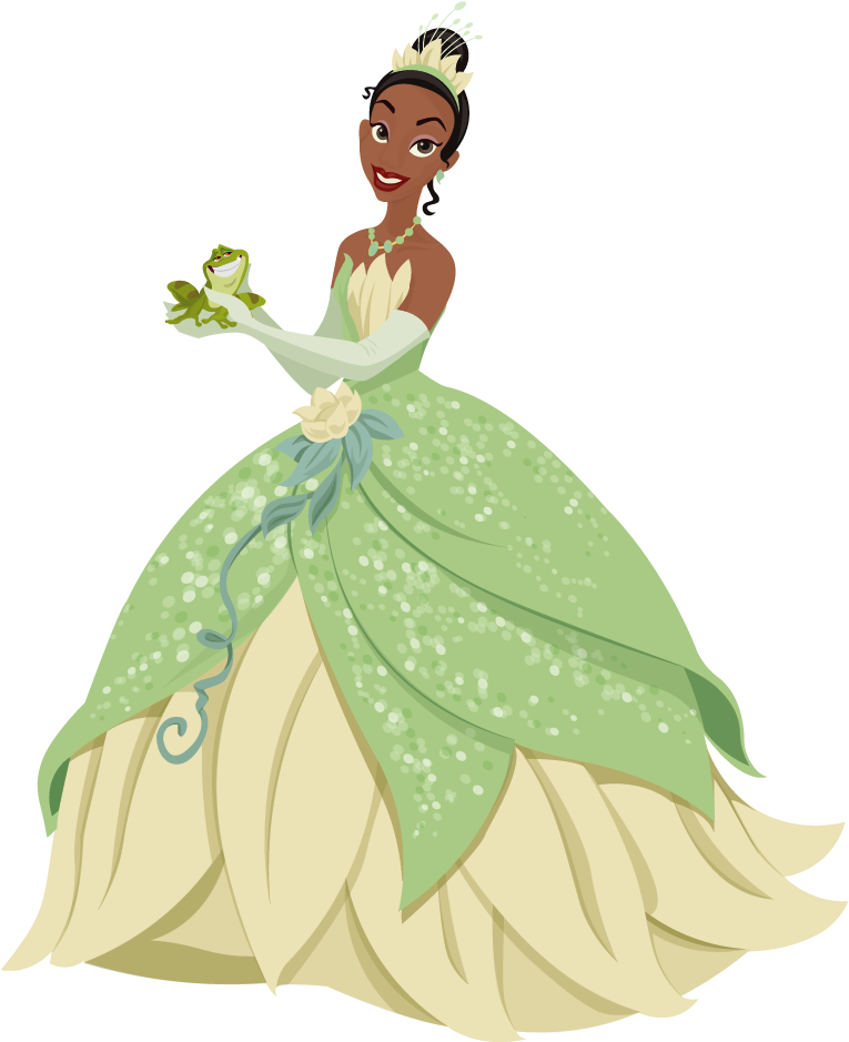 Princess Tianaand Frog Friend