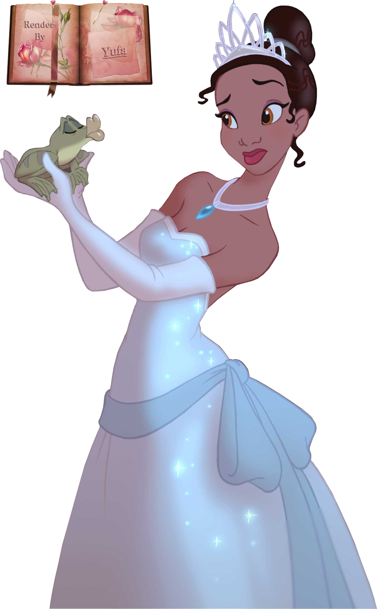 Princess Tianaand Frog Friend