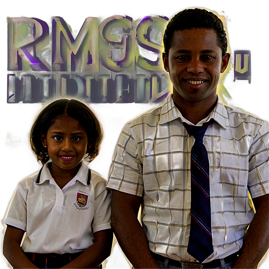 Principal And Pupils Png Mrt