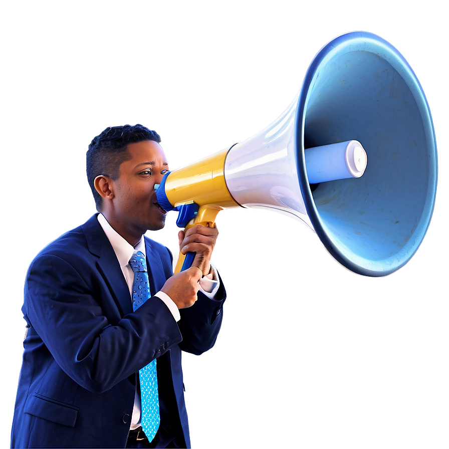 Principal With Megaphone Png 89