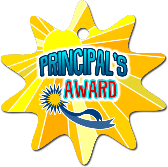 Principal's Award Sun Tag - Principals Awards, HD Png Download PNG with transparent background