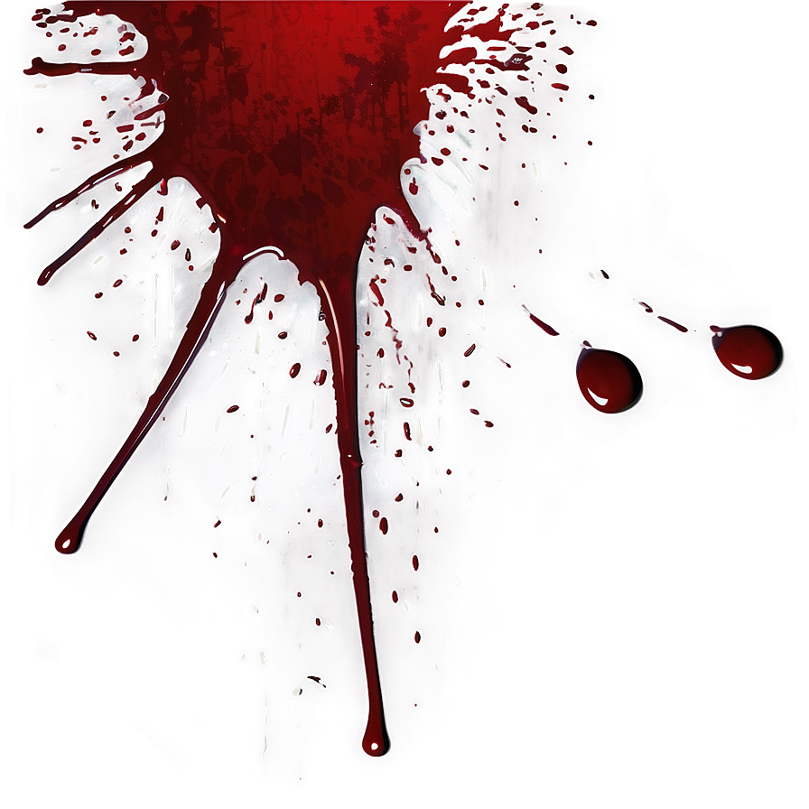 Printable Blood Splatter Transparent Ugy65