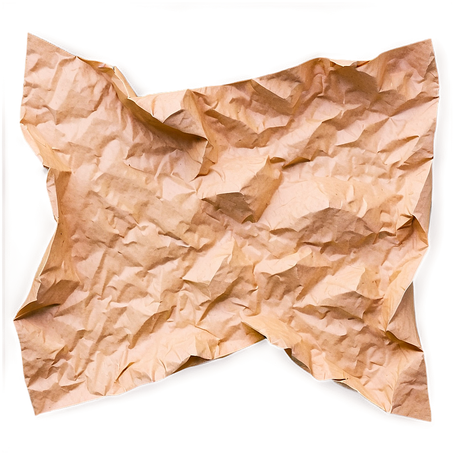 Printable Crumpled Paper Texture Png 06282024