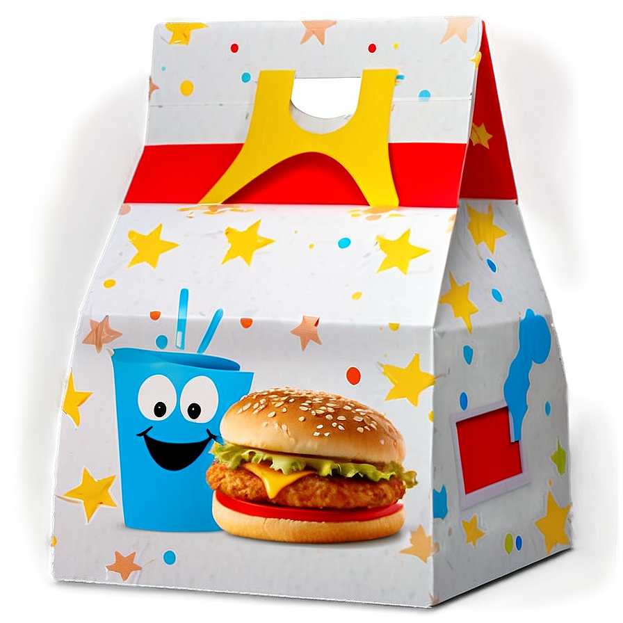 Printable Happy Meal Box Template Png Vvk59