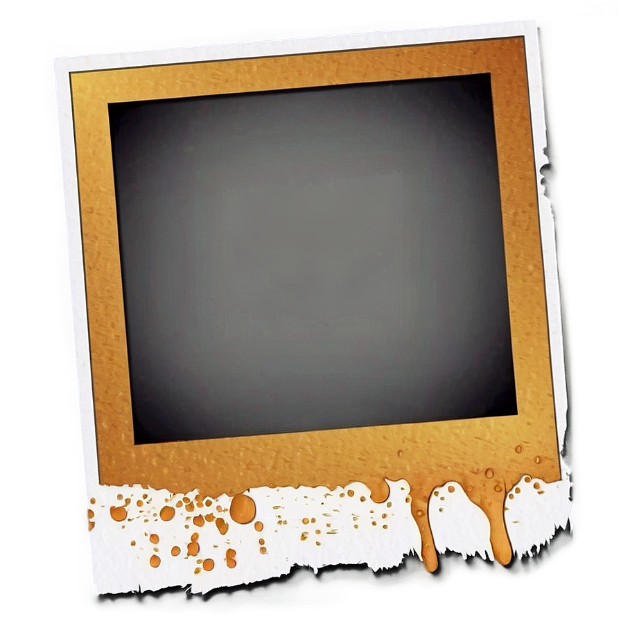 Printable Polaroid Frame Template Png Mpt78