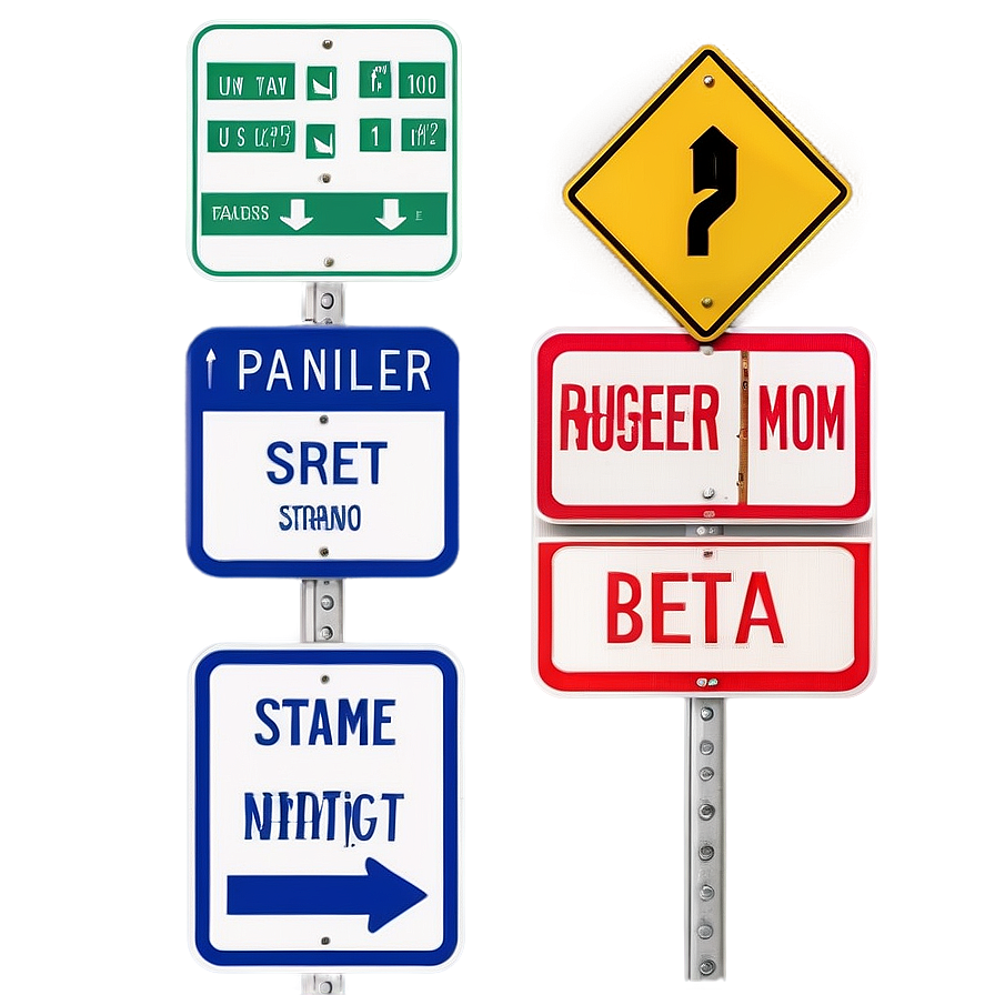 Printable Street Signs Png Frh