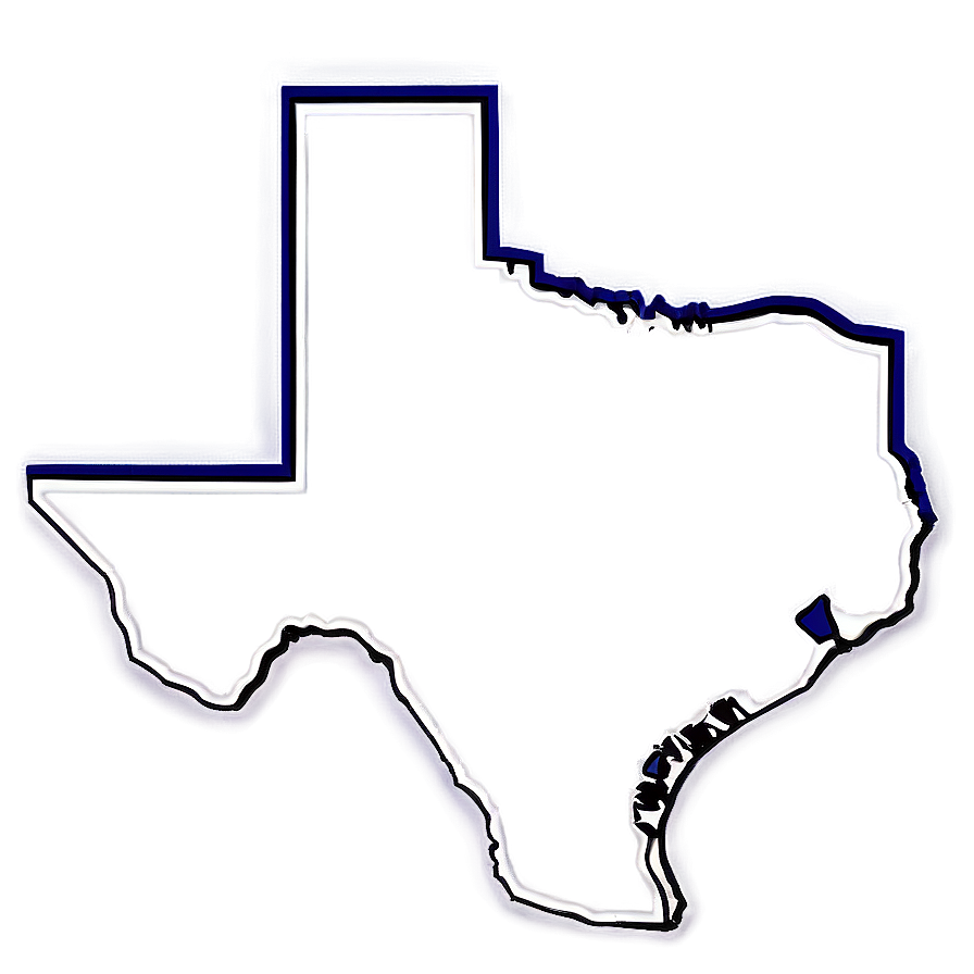 Printable Texas Outline PNG 05252024 PNG image with a transparent background, free high-resolution download