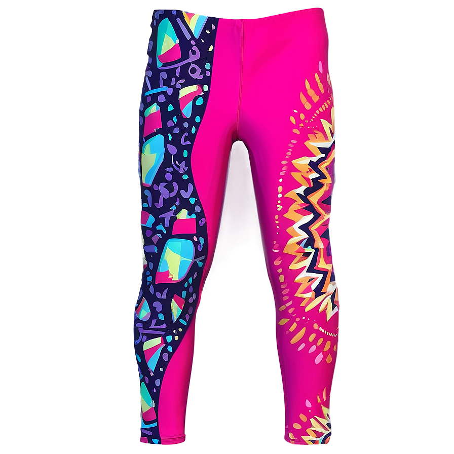 Printed Leggings PNG 06202024 PNG image with a transparent background, free high-resolution download