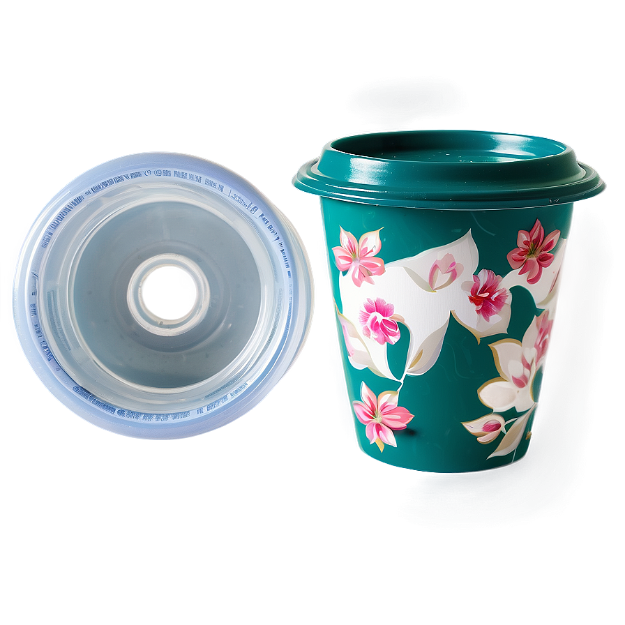 Printed Plastic Cup Png 23