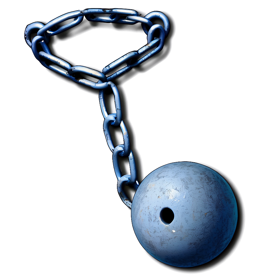 Prisoner Ball And Chain Art Png 06282024