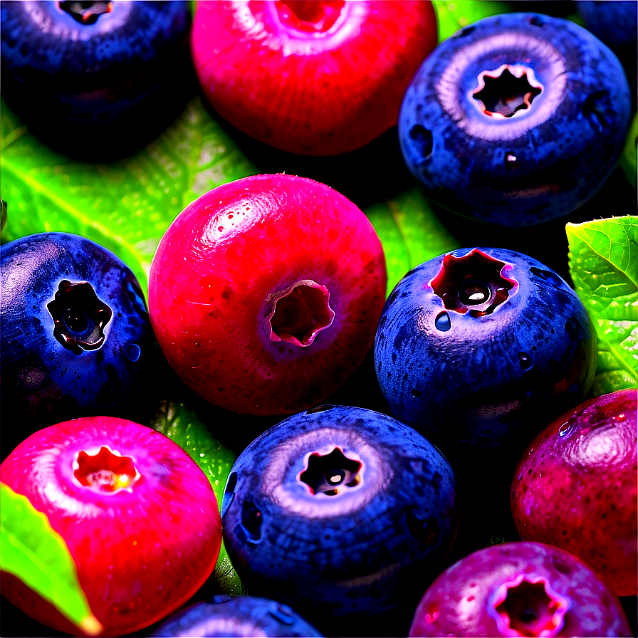 Pristine Blueberry Selection Png 43