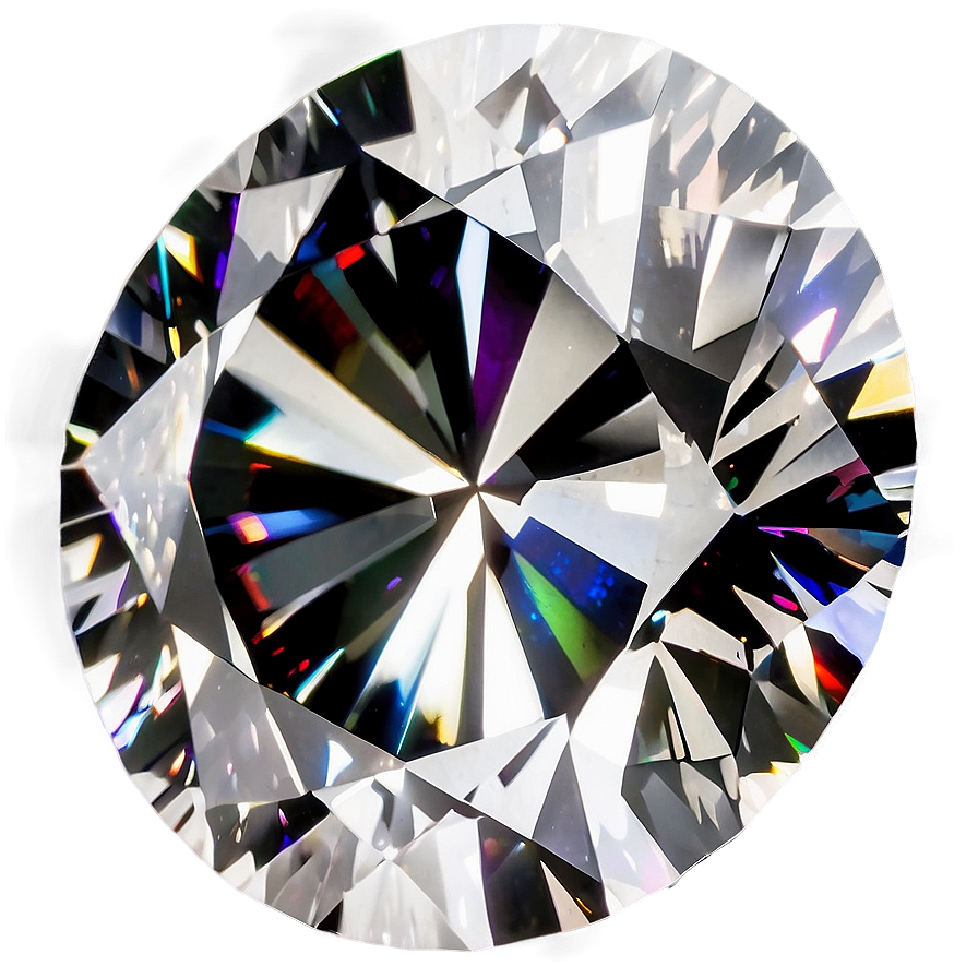 Pristine Round Diamond Png 06282024