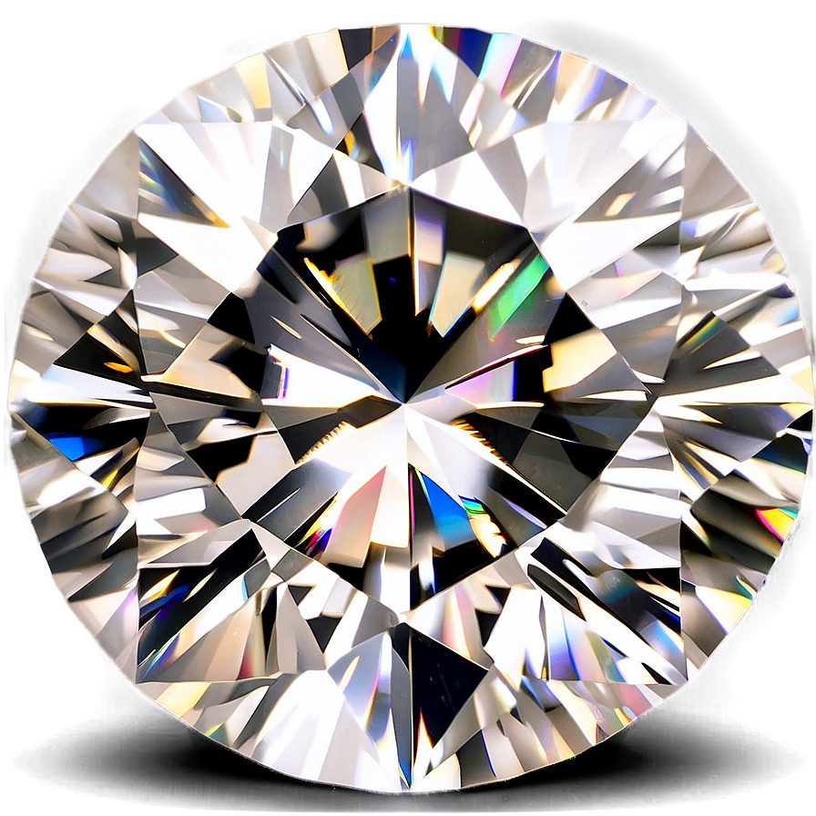 Pristine Round Diamond Png 06282024