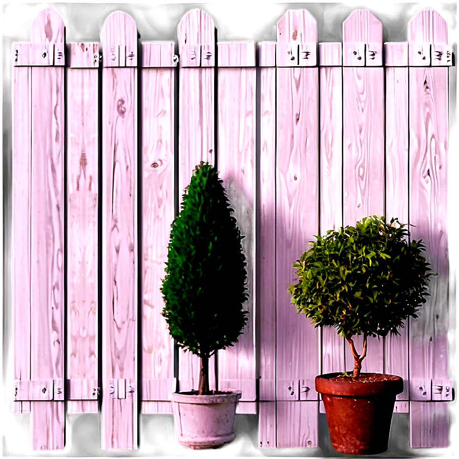 Privacy White Vinyl Fence Png Vkw