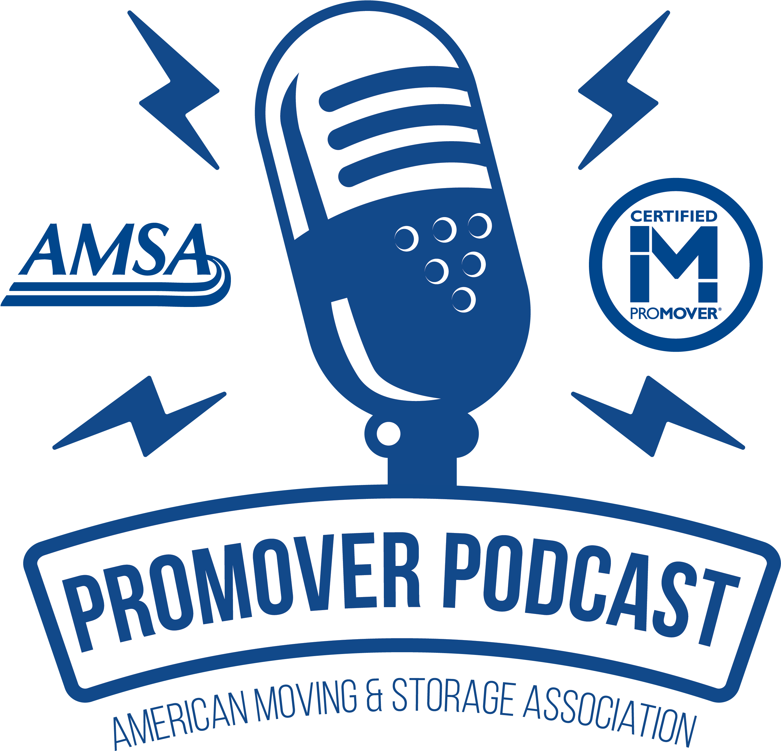 Pro Mover Podcast Logo A M S A