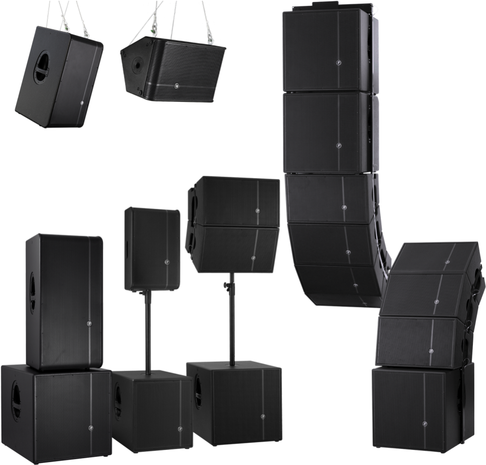 Professional Audio Speakers Array