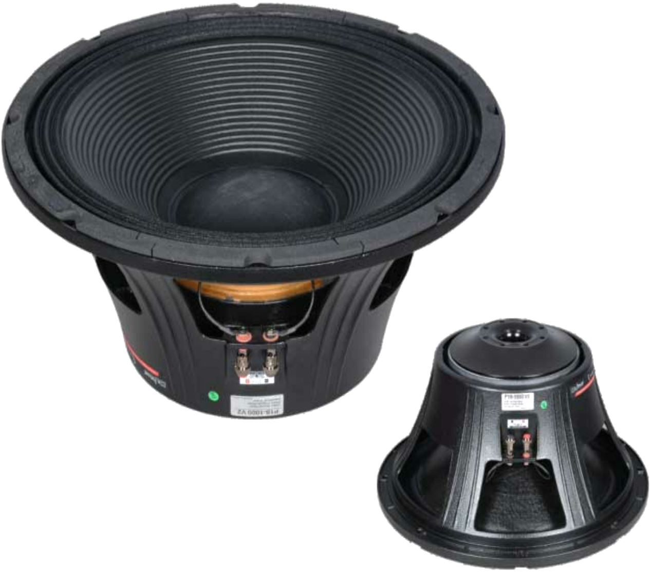 P18-1000v2,dj Plus 1000 Watt Bass Speaker Price - Plus Speaker 18 Inch Price, HD Png Download PNG with transparent background