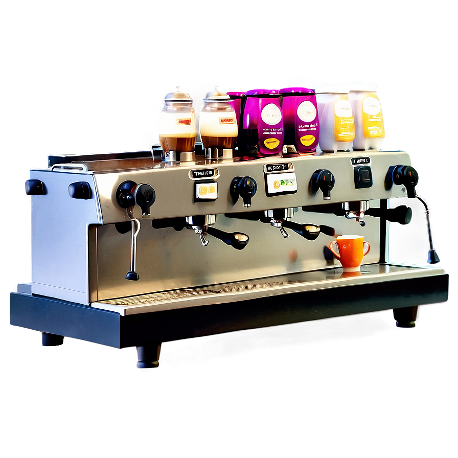 Professional Barista Coffee Machine Png Ggf