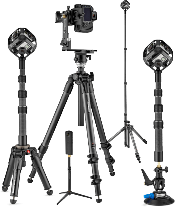 Professional Camera Tripods Variety