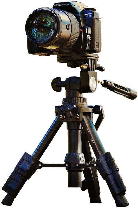 Professional Cameraon Tripod