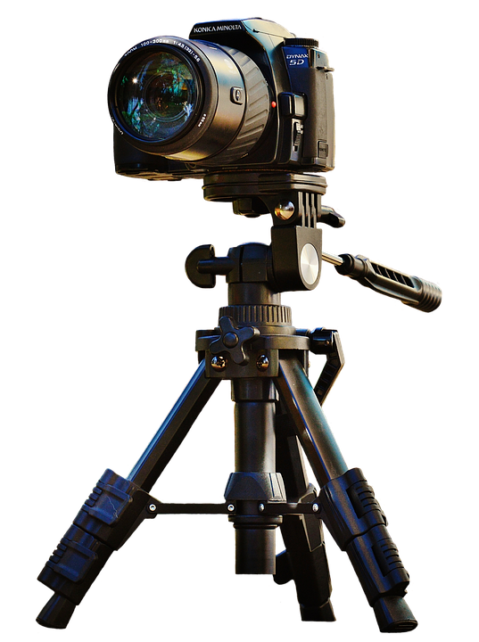 Professional Cameraon Tripod