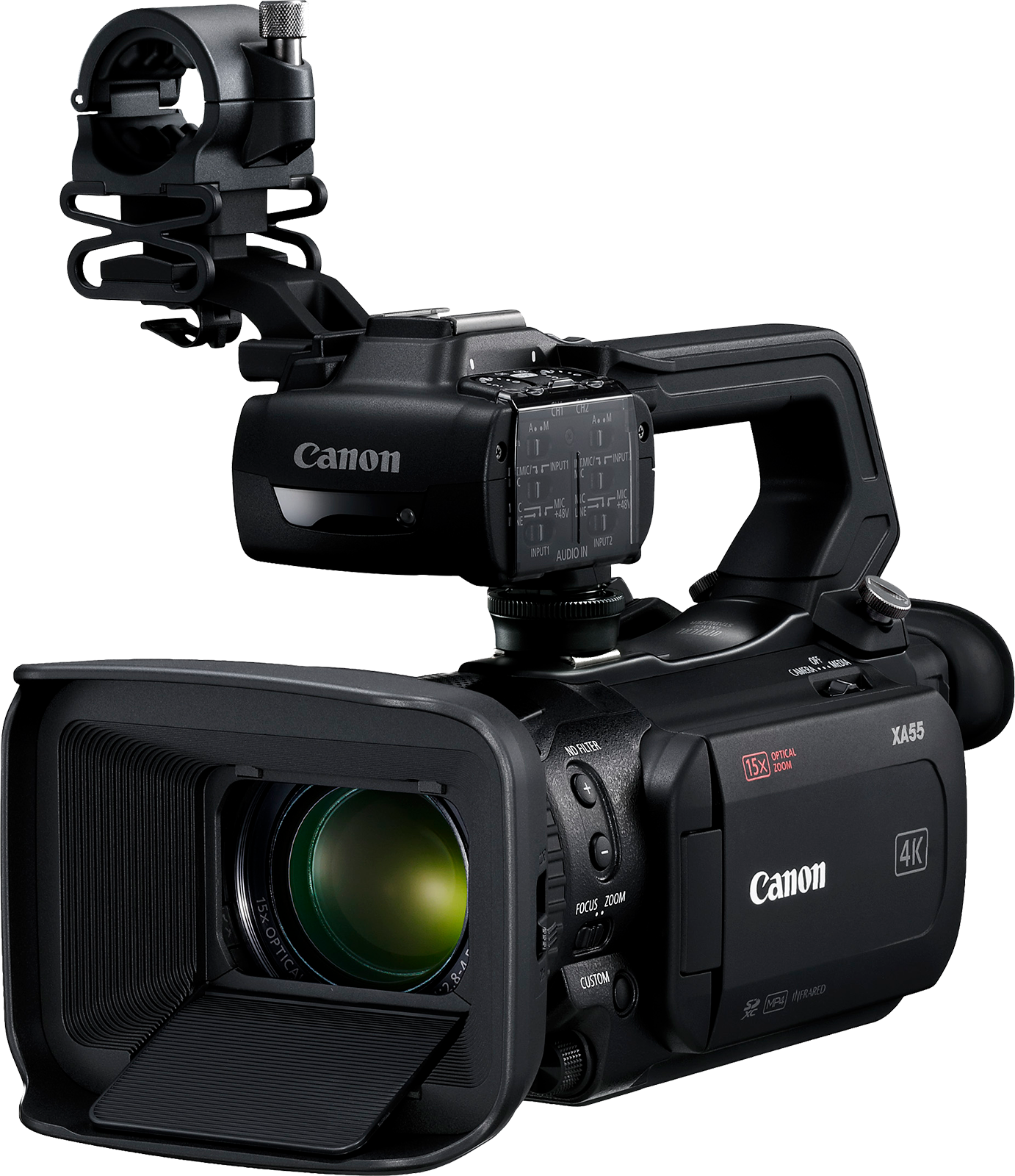 Xa55 - Canon Xa50, HD Png Download PNG with transparent background