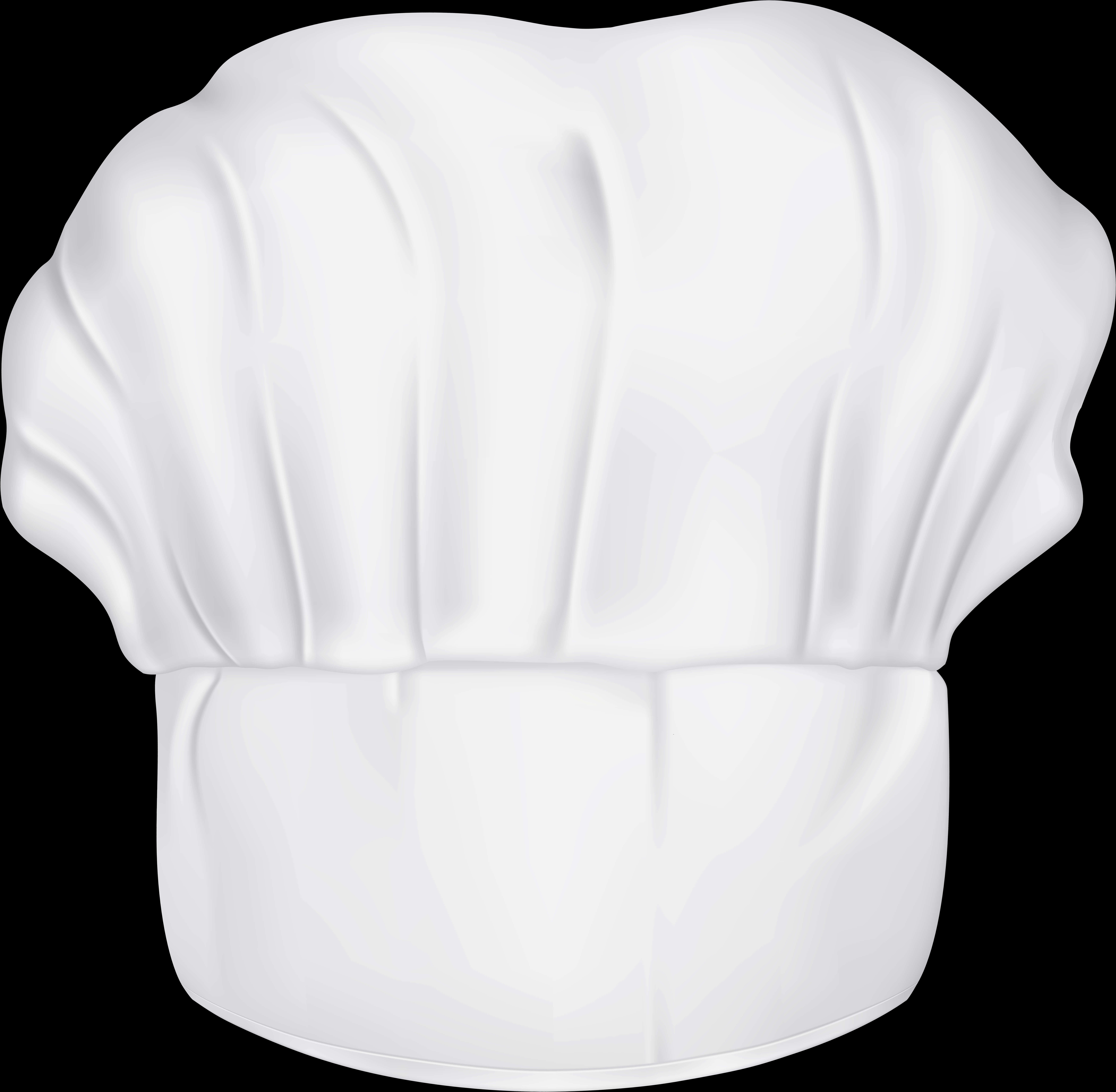 Professional Chef Hat White Background PNG image with a transparent background, free high-resolution download