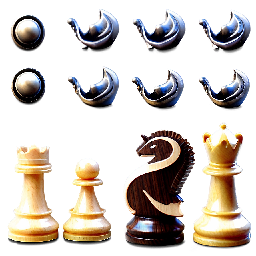 Professional Chess Set Pieces Png Qjm