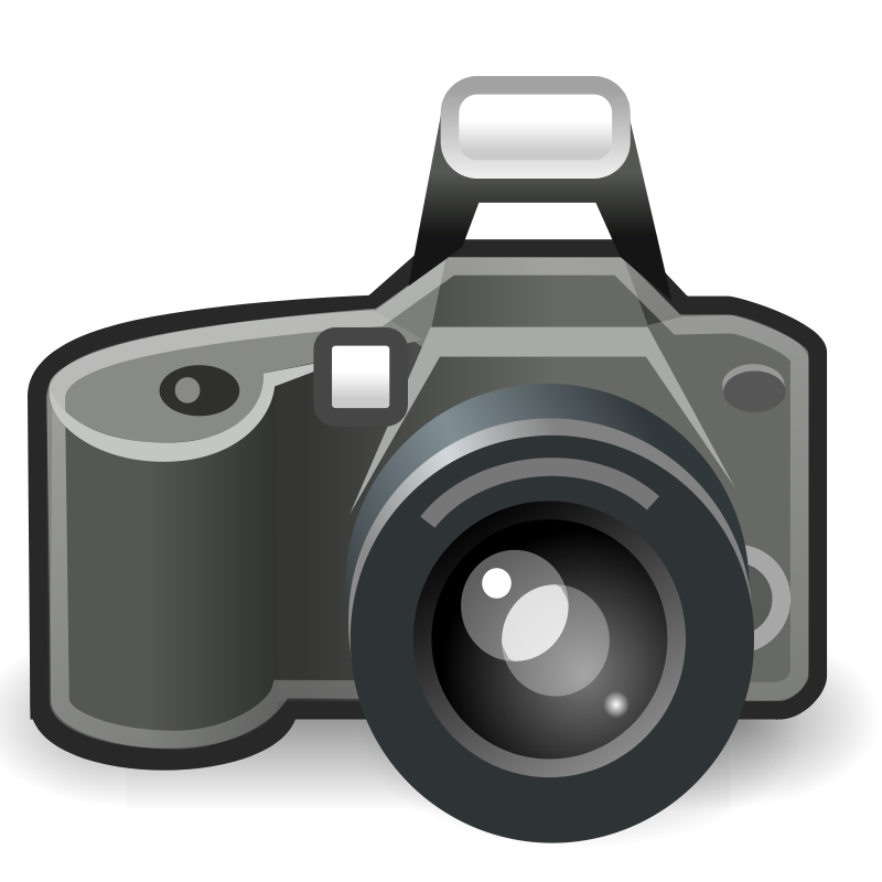 Professional Digital Camera Icon PNG with transparent background