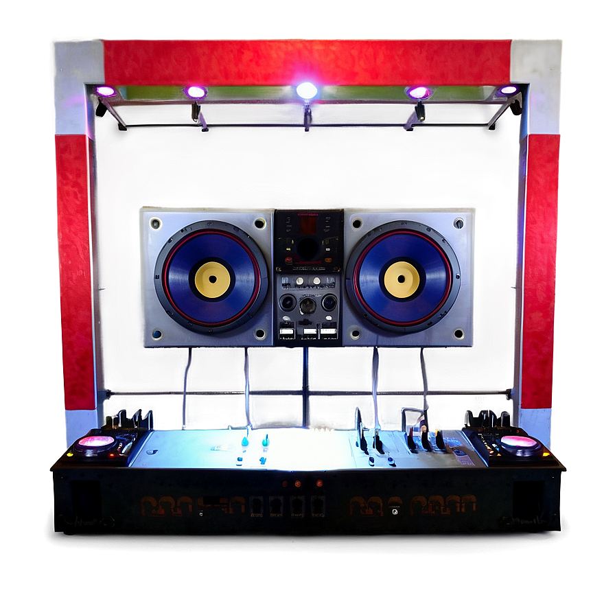 Professional Dj Booth Png Kxp