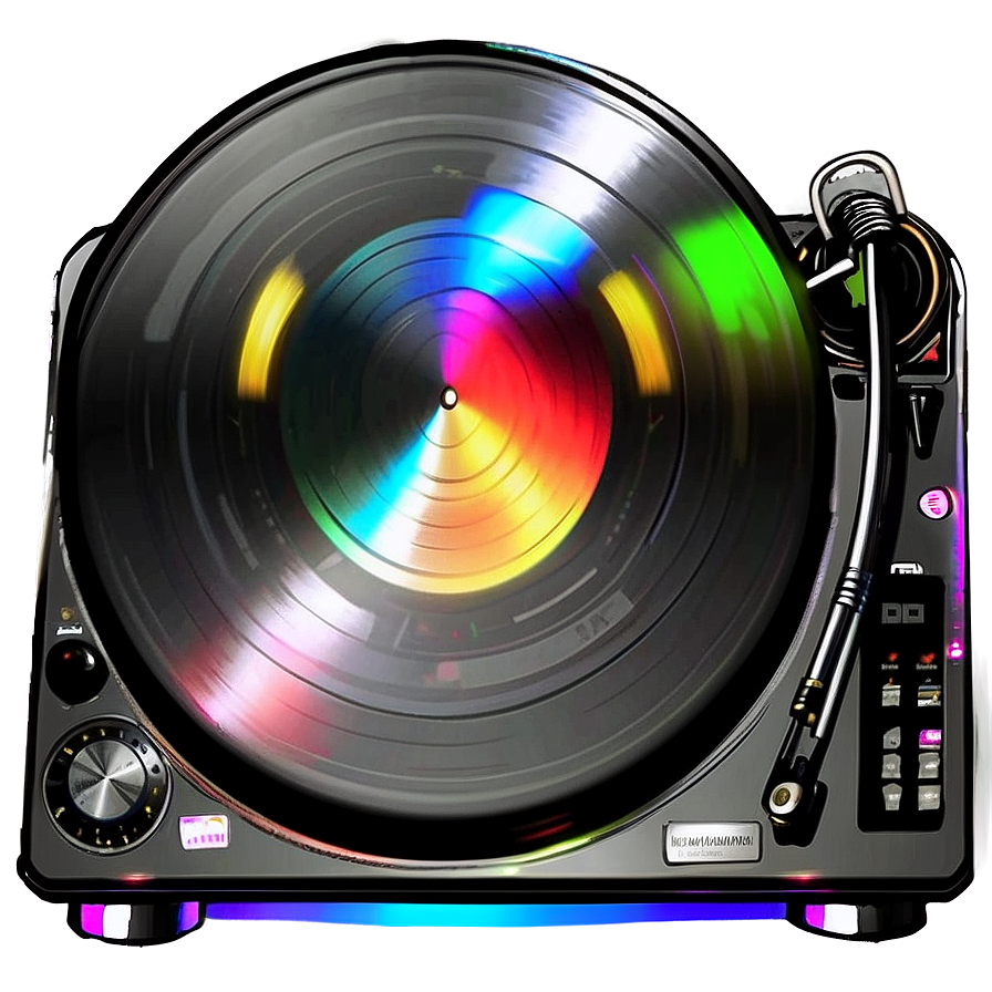 Professional Dj Turntable Png 15