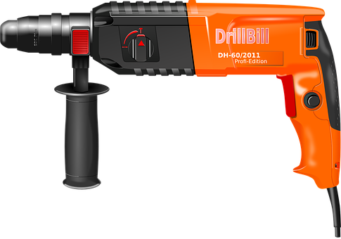 Professional Electric Drill D H602011 PNG with transparent background