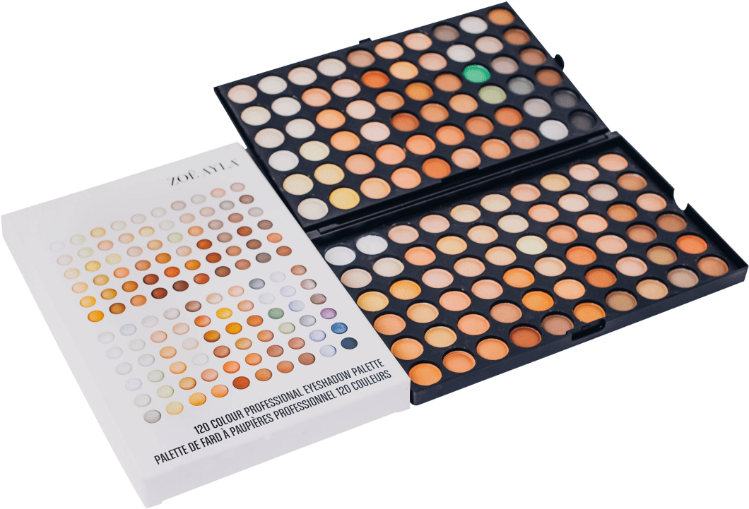 120 Color Eyeshadow Palette , Png Download - Eyeshadow Palette 120 Colors, Transparent Png PNG with transparent background