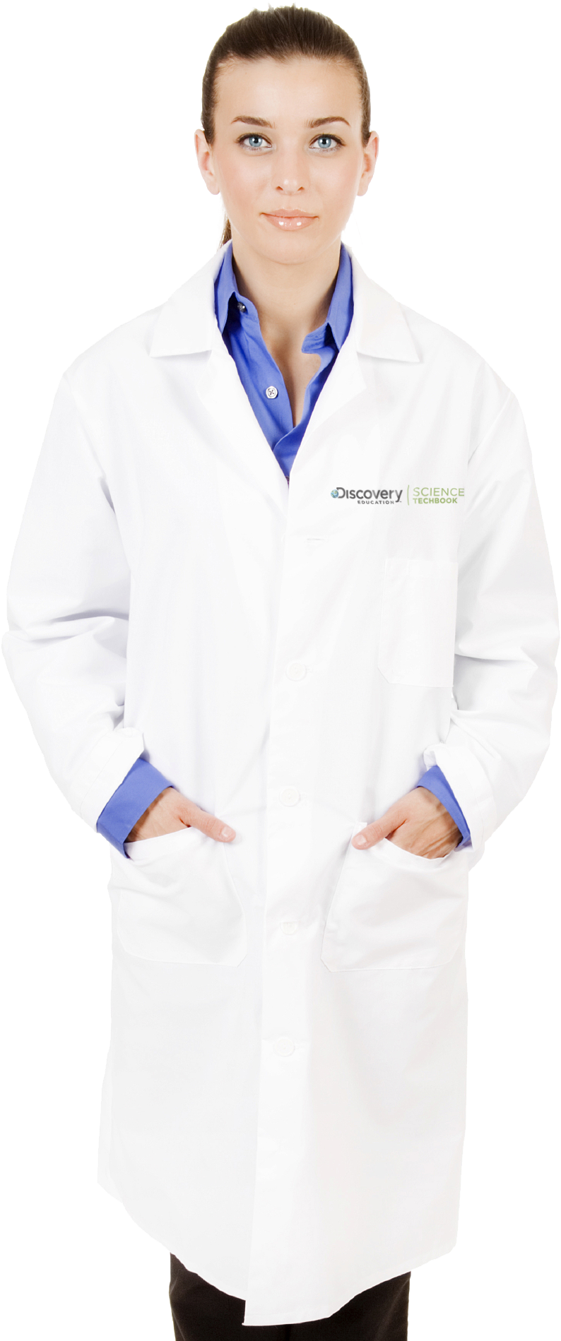 Lab Coat Png File - Scientist Lab Gown Png, Transparent Png PNG with transparent background