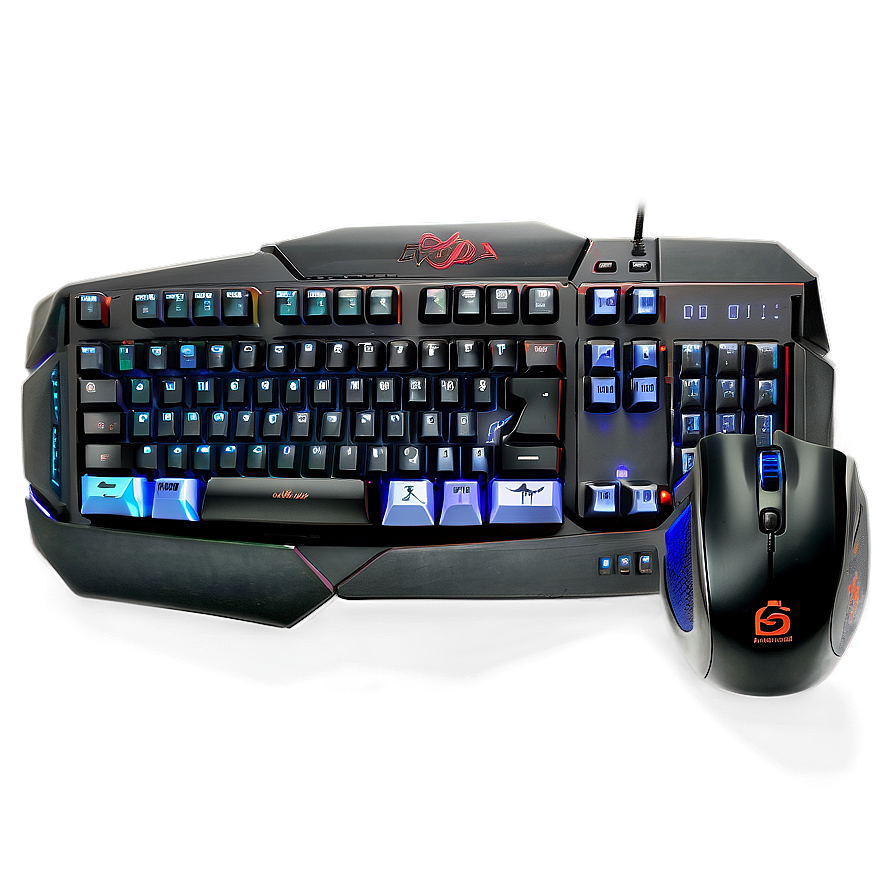 Professional Gaming Keyboard And Mouse Png Aus89