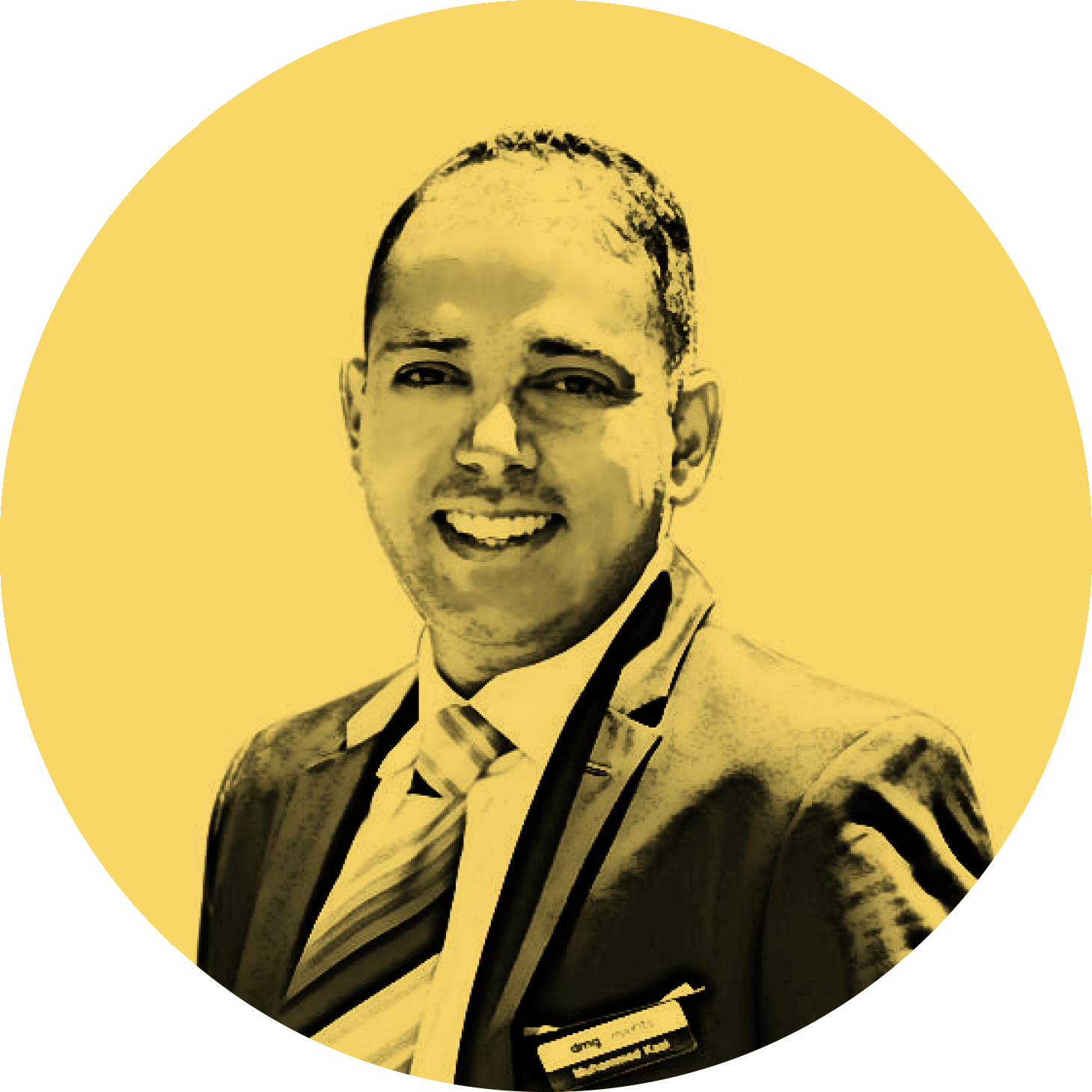 Professional Gentleman Portrait PNG with transparent background