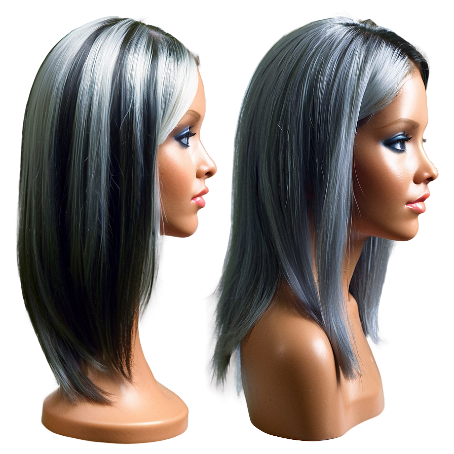 Professional Grey Hairstyles Png 39