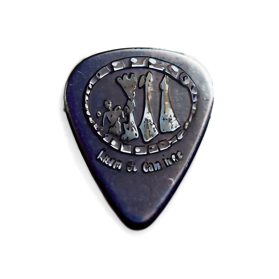 Professional Guitar Pick Png 5