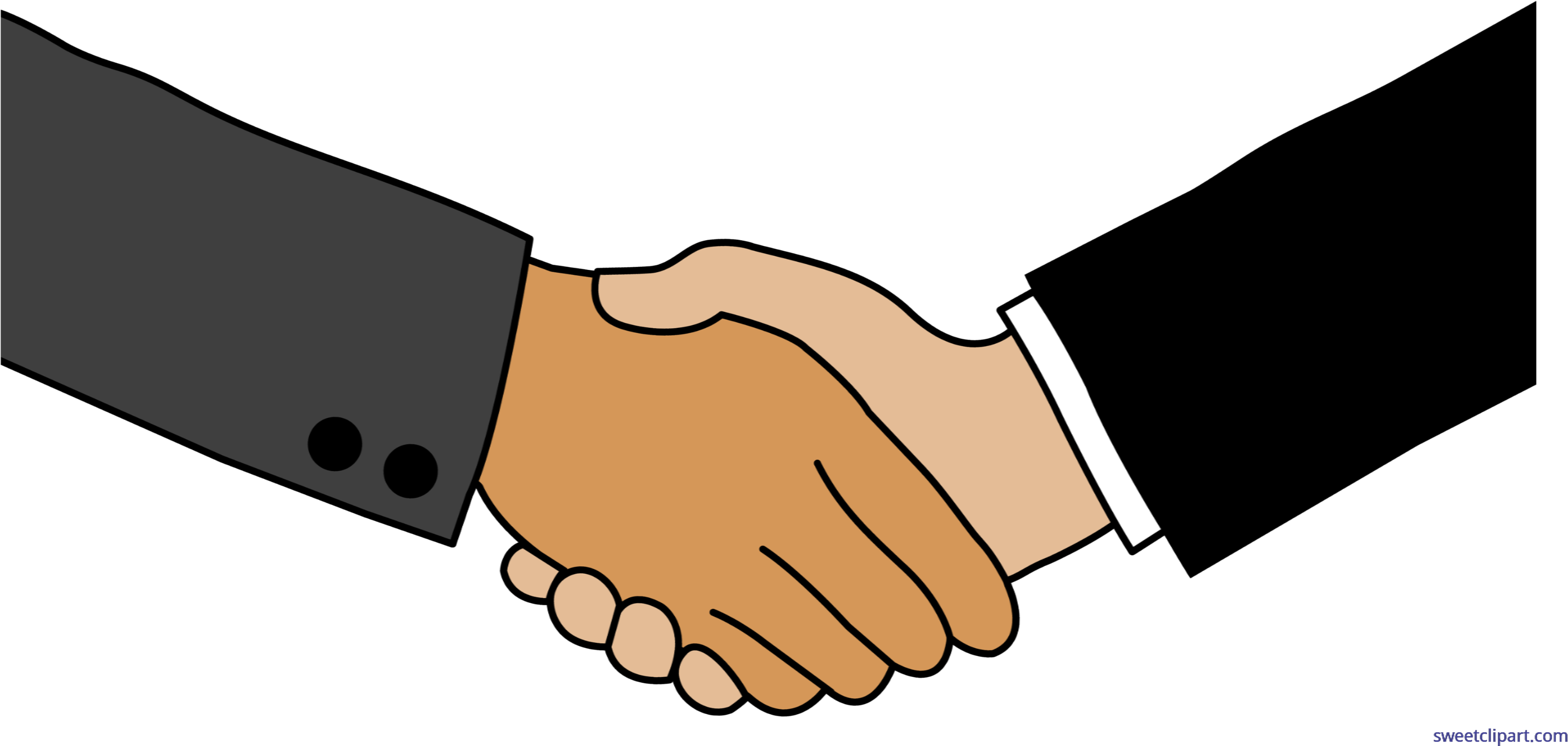 Professional Handshake Agreement.png PNG with transparent background
